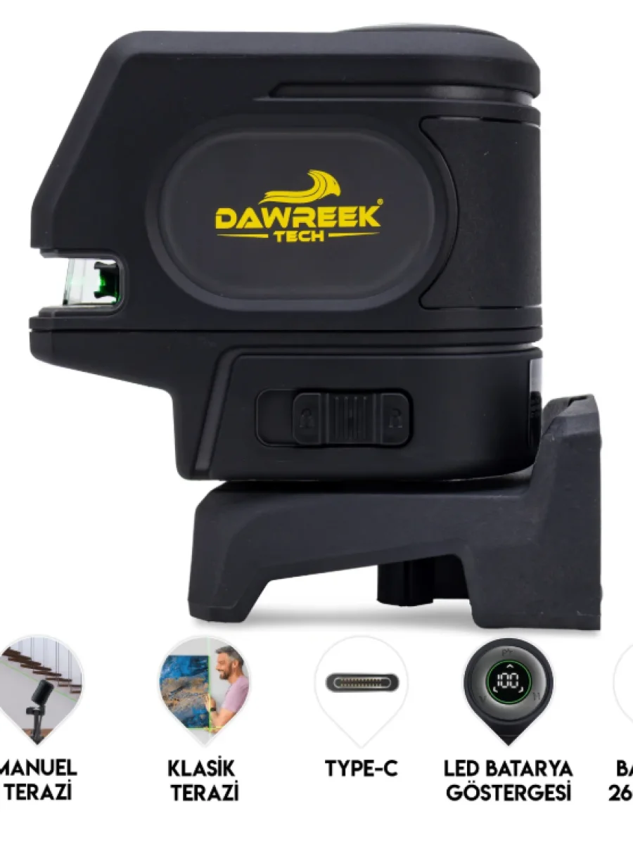 Dawreek Şarküllü Nokta Lazer (Özel Kutulu) | Profesyonel Kullanım